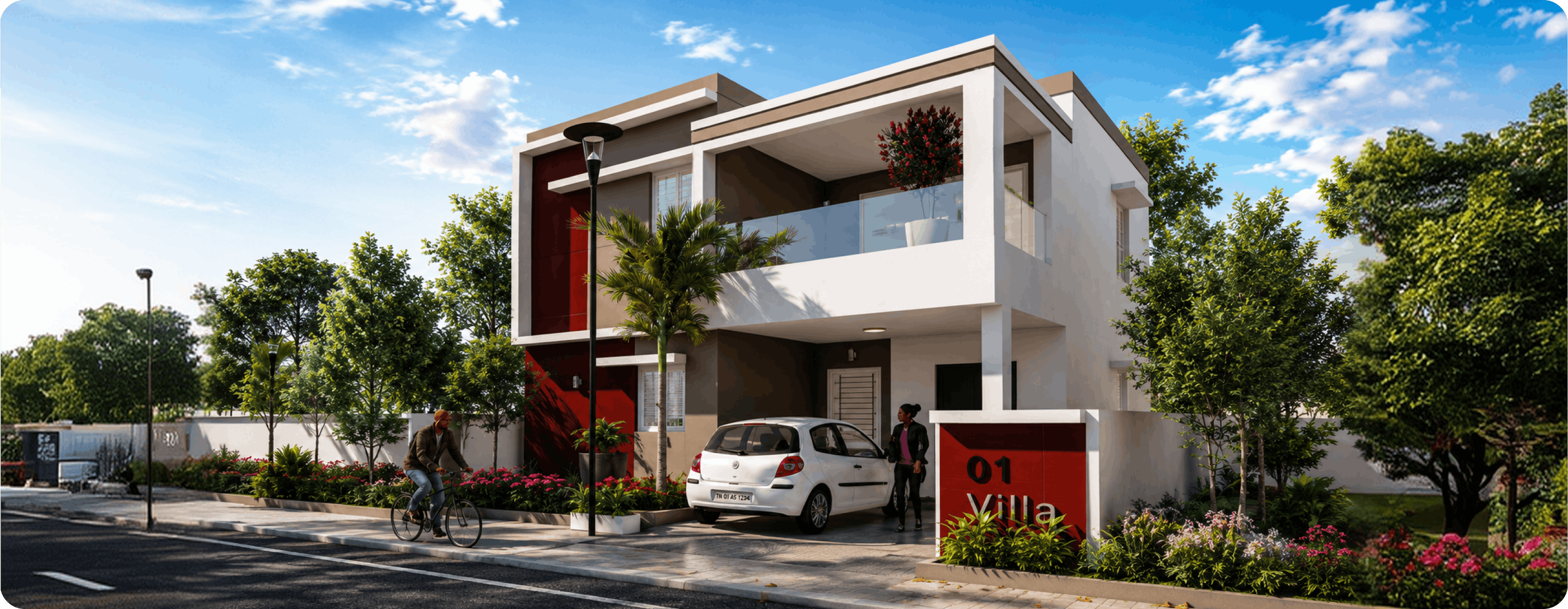Mahidhara Paradise Wide Roads